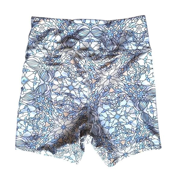 J. Crew Active Swim Bike Short in Kaleidoscope Print Size Small - Picture 2 of 6